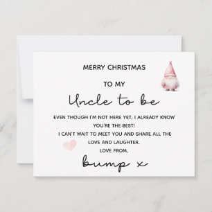 NUR WEIHNACHTEN ZU MEINEM ONKEL, UM VON DER BUMP-K