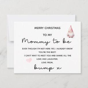 NUR WEIHNACHTSMÄSSE AN MOMMY, UM VON DER BUMP-KART