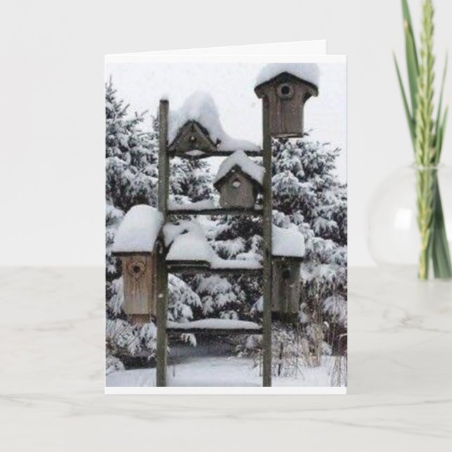 NUR WEIHNACHTSMITTEL SIND GEMÜTLICH UND KRIEG, KARTE (Vorderseite)