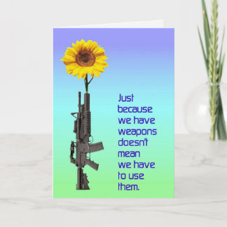 Nur weil wir Waffen CARD haben Karte