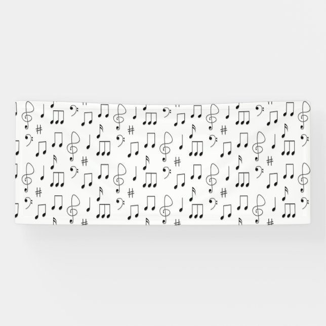 Nur weiß notiert banner (Horizontal)