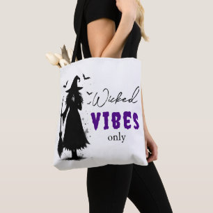 "Nur Wicked Vibes" - Halloween Black Hexe -