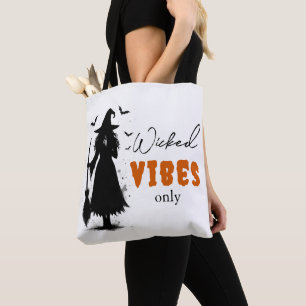 "Nur Wicked Vibes" - Halloween Black Hexe -