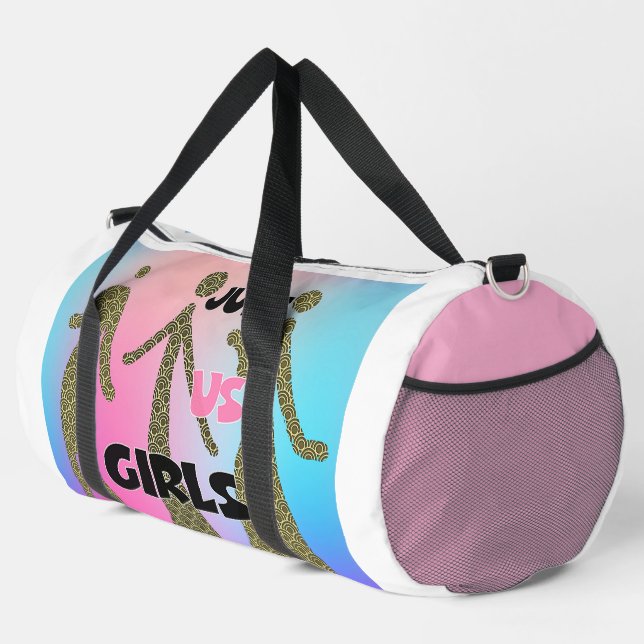 Nur wir Mädchen  Duffle Bag (Rechte Ecke)