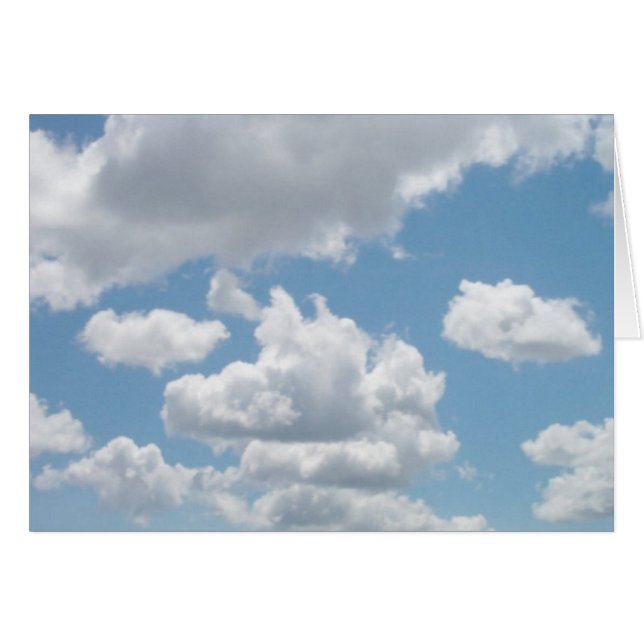 Nur Wolken #20 (Vorderseite (Horizontal))