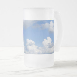 Nur Wolken Mattierte Tasse