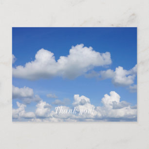 Nur Wolken Postkarte
