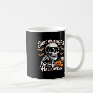 Nur zu Halloween Skelettkaffee Jack Gewartet oder Kaffeetasse