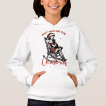 Nur zu Weihnachten Gewartet mit Retro Girl & Cat H