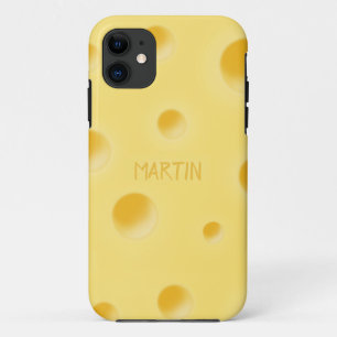 Nur zu zaghaft! Schweizer Käse Personalisiert Nied Case-Mate iPhone Hülle