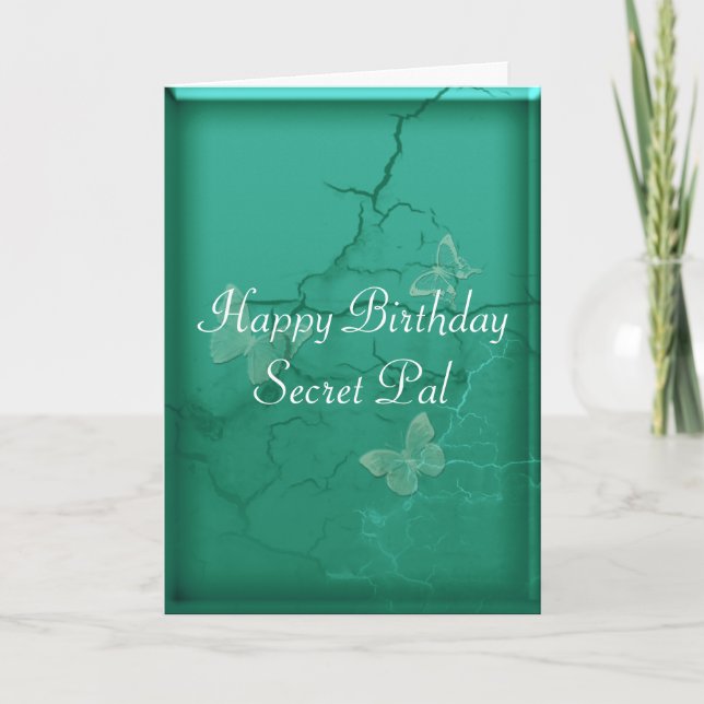Nur zum Geburtstag Karte (Vorderseite)