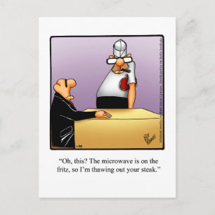 Nur zum Lachen Humorale Postkarte