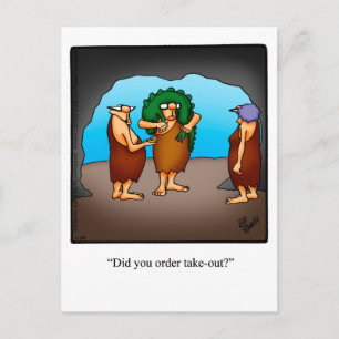 Nur zum Lachen Humorale Postkarte