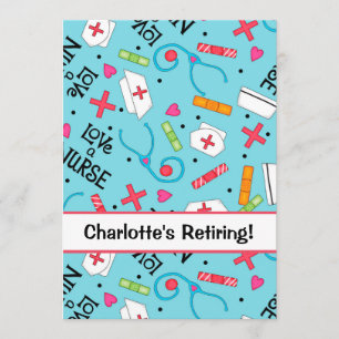 Nuragel Party Celebration Türkis Blau Einladung