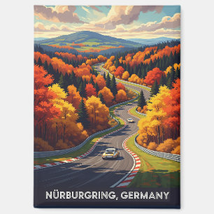 Nürburgring Deutschland Travel Magnet