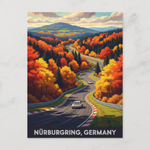 Nürburgring Deutschland Travel Postkarte