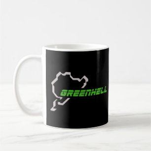 Nurburgring GreenHell Nordschleife Track GT7 Movie Kaffeetasse