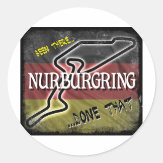 Nurburgring - Wurde dort gemacht, dass.jpg Runder Aufkleber