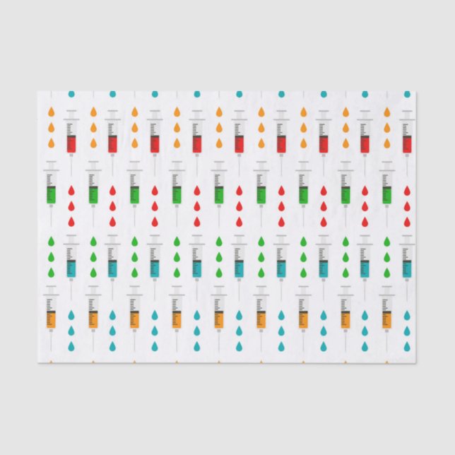 Nurnadel-Muster Party-Papiertaschentuch Seidenpapier (Vorderseite)