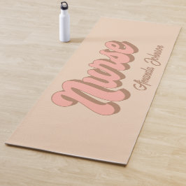 Nurname Fun Retro Custom Yoga Mat Yogamatte