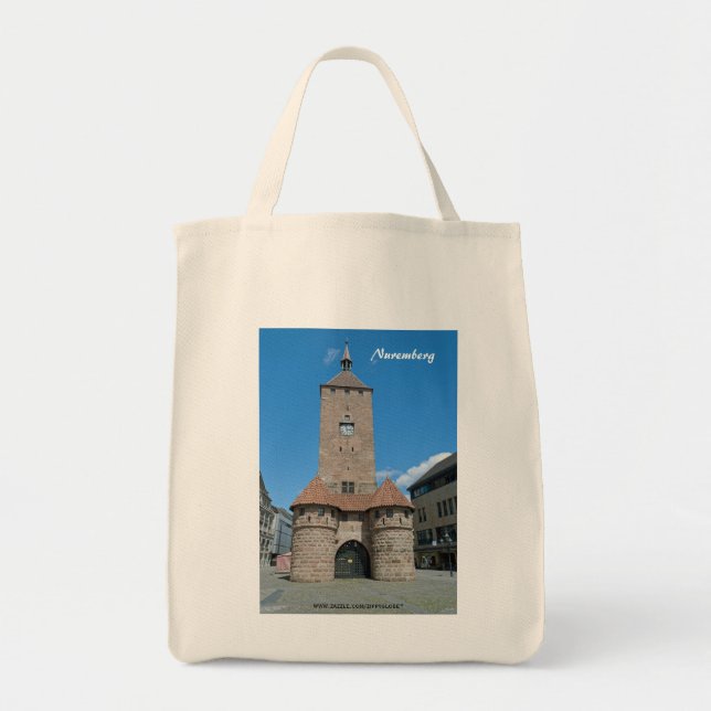 Nürnberg Canvas Bag Tragetasche (Vorne)
