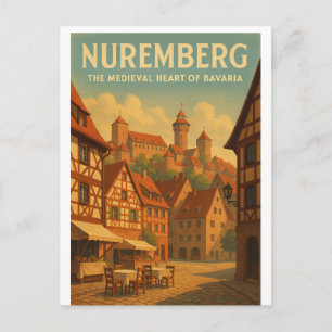 Nürnberg — Das mittelalterliche Herz Bayerns Postkarte