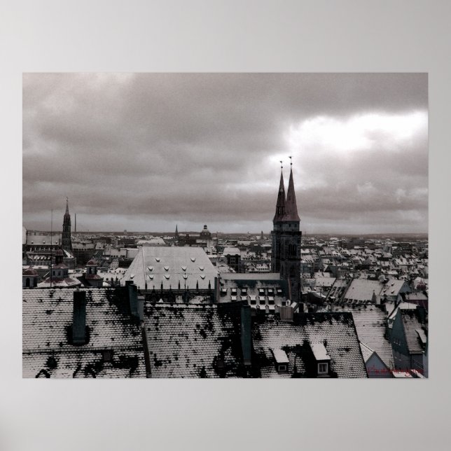 Nürnberg/Deutschland Poster (Vorne)