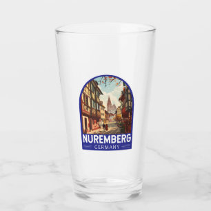 Nürnberg Deutschland Reisen Kunst Vintage Glas