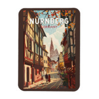 Nürnberg Deutschland Reisen Kunst Vintage