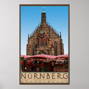Nürnberg - Frauenkirche Poster