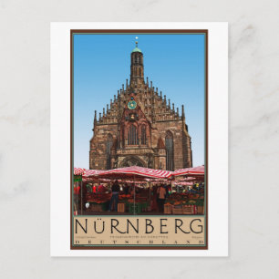 Nürnberg - Frauenkirche Postkarte