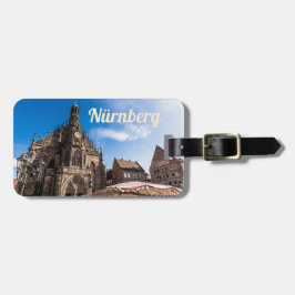 Nürnberg Hauptmarkt Nürnberg Bayern Deutschland Gepäckanhänger