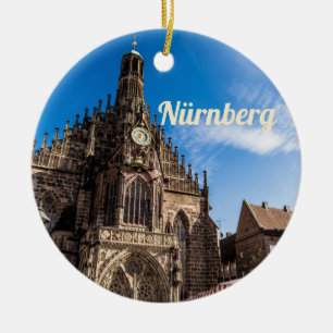 Nürnberg Hauptmarkt Nürnberg Bayern Deutschland Keramik Ornament