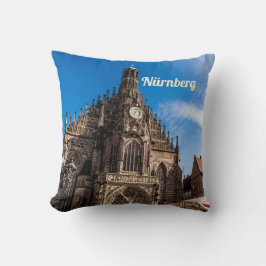 Nürnberg Hauptmarkt Nürnberg Bayern Deutschland Kissen