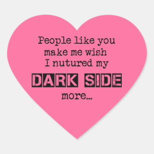 Nürnberg meine dunklen Seitenkuppler Herz-Aufkleber