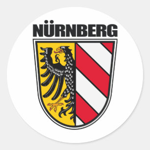 Nürnberg (Nürnberg) Runder Aufkleber