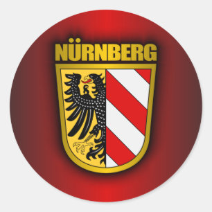 Nurnberg (Nürnberg) Runder Aufkleber