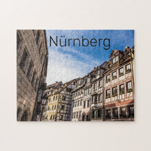 Nürnberg Stadtbild Bayern Deutschland Souvenir Puzzle
