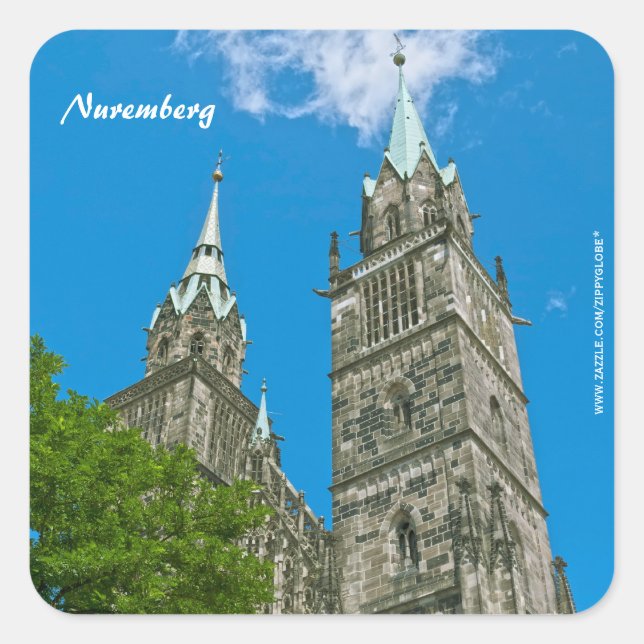Nürnberg Stickers (Vorderseite)