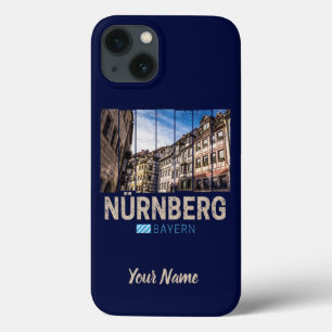 Nürnberg Vintage Bayern Deutschland Souvenir Case-Mate iPhone Hülle