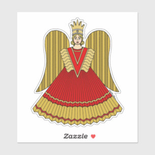 Nürnberg Weihnachtsangel Aufkleber