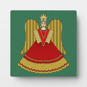 Nürnberg Weihnachtsangel Fotoplatte