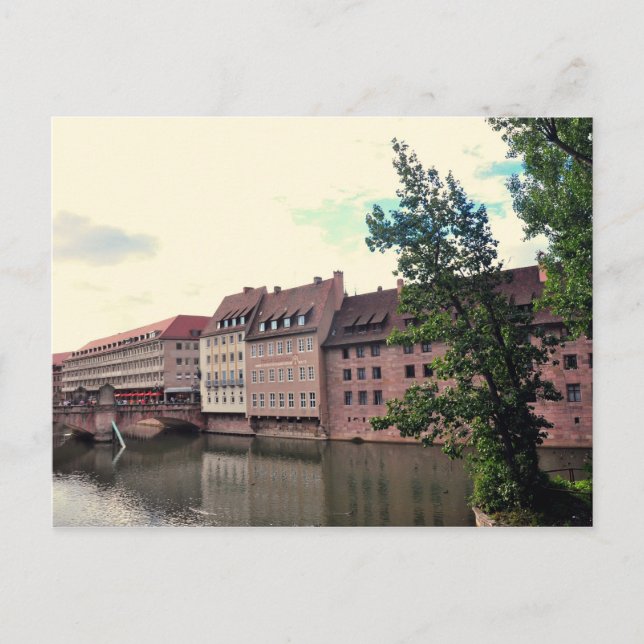Nürnberger Architektur Postkarte (Vorderseite)