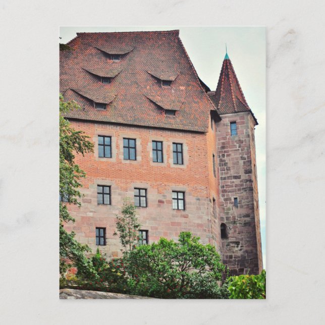 Nürnberger Architektur Postkarte (Vorderseite)