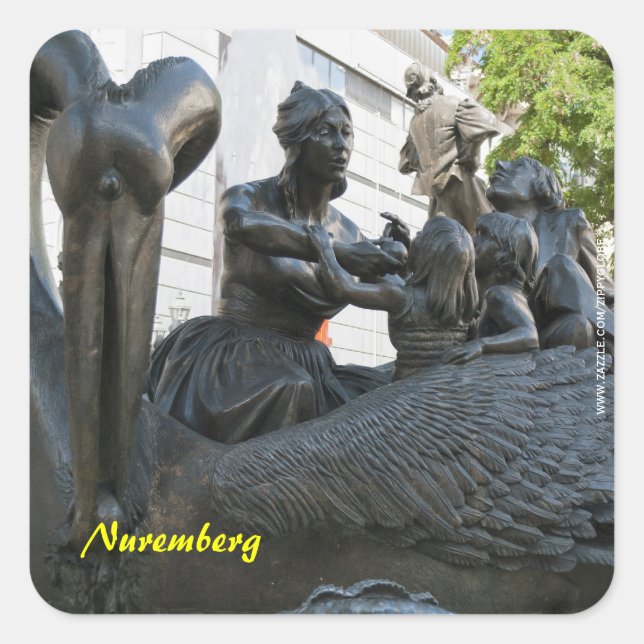 Nürnberger Aufkleber (Vorderseite)