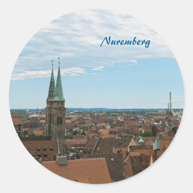 Nürnberger Aufkleber (Vorderseite)