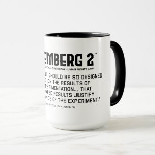 Nürnberger Kodex 1947 A. 3 Combo-Tasse Tasse