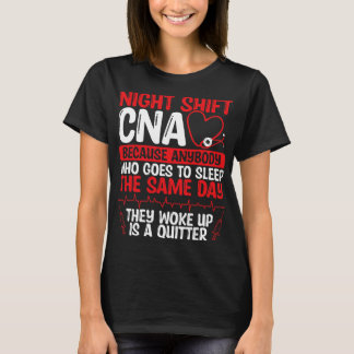Nürnberger Night Shift CNA Funny Nursing Assistant T-Shirt