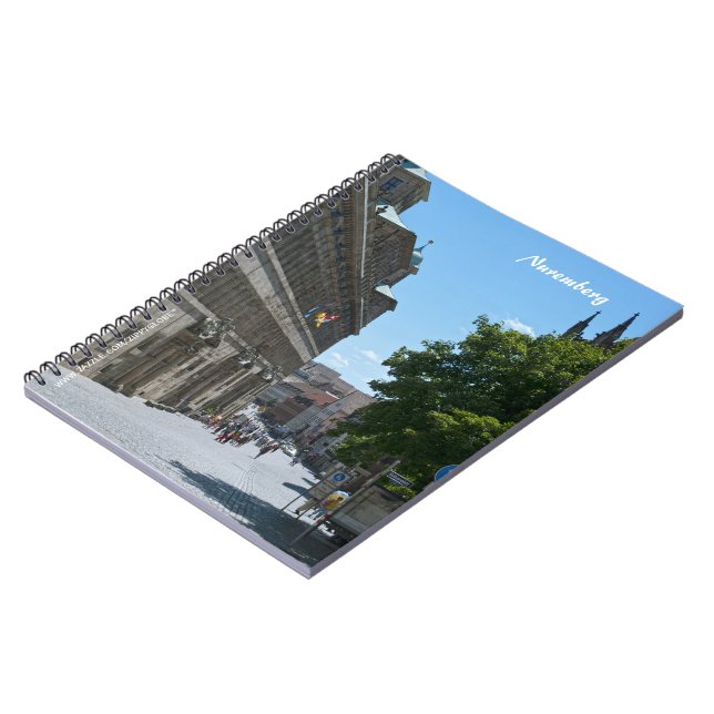 Nürnberger Notebook Notizblock (Linke Seite)
