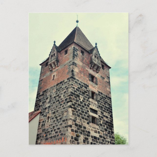 Nürnberger Turm Postkarte (Vorderseite)